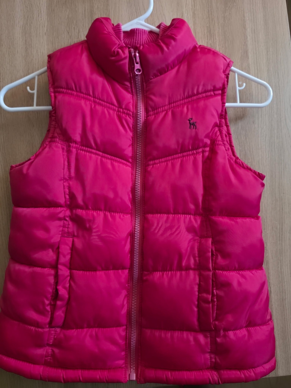 Little Girls Old Navy Hot Pink Puffer Vest